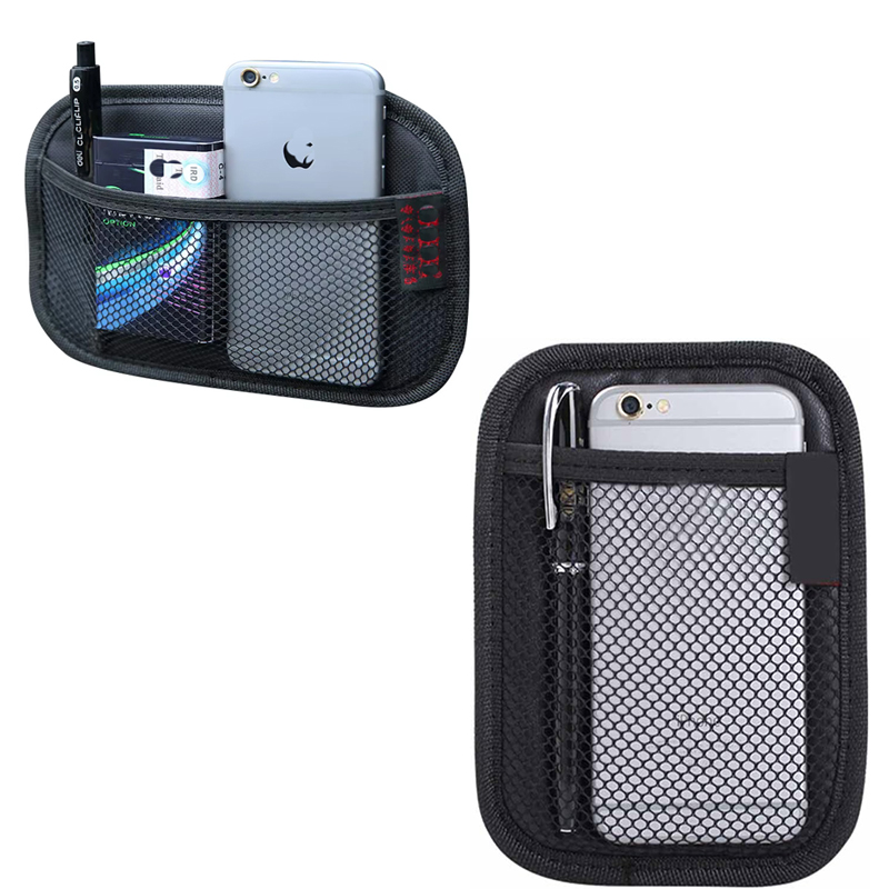 منظم تخزين السيارة بتصميم شبكة ، جيب منظم للسيارة بجانب المقعد او التابلوة ، يلصق بدبل فيس لحمل المحفظة والموبايل والمتعلقات الشخصية (2 قطعة كبيرة + صغيرة ) 8 منظم تخزين السيارة بتصميم شبكة ، جيب منظم للسيارة بجانب المقعد او التابلوة ، يلصق بدبل فيس لحمل المحفظة والموبايل والمتعلقات الشخصية (2 قطعة كبيرة + صغيرة ) - الصورة 8