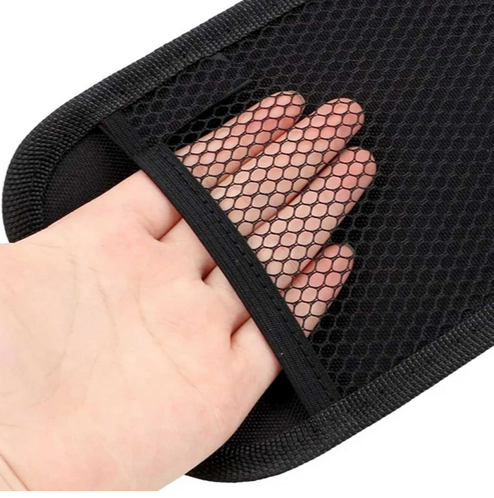 منظم تخزين السيارة بتصميم شبكة ، جيب منظم للسيارة بجانب المقعد او التابلوة ، يلصق بدبل فيس لحمل المحفظة والموبايل والمتعلقات الشخصية (2 قطعة كبيرة + صغيرة ) 7 منظم تخزين السيارة بتصميم شبكة ، جيب منظم للسيارة بجانب المقعد او التابلوة ، يلصق بدبل فيس لحمل المحفظة والموبايل والمتعلقات الشخصية (2 قطعة كبيرة + صغيرة ) - الصورة 7