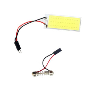 شريحة ليد فانوس صالون لجميع السيارات ،إضاءة LED ساطعة ودائمة، مما يوفر لك إضاءة مثالية للقراءة أو العمل في سيارتك ( شريحة 36 ليد مستطيلة ، قطعة واحدة )