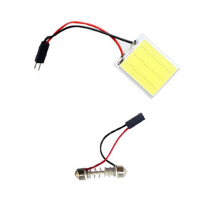 شريحة ليد فانوس صالون لجميع السيارات ،إضاءة LED ساطعة ودائمة، مما يوفر لك إضاءة مثالية للقراءة أو العمل في سيارتك ( شريحة 36 ليد مربعة ، قطعة واحدة )