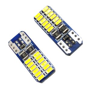 شريحة ليد فانوس صالون لجميع السيارات ،إضاءة LED ساطعة ودائمة، مما يوفر لك إضاءة مثالية للقراءة أو العمل في سيارتك ( 360/132 ابيض ، 24 ليد ، 2 قطعة )