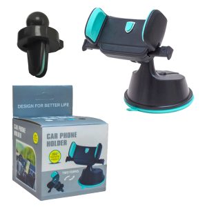 حامل هاتف للسيارة ، شفط فائق 2*1 وعلى فتحة التهوية للسيارة ، وقيادة آمنة ، قابل للتعديل مناسب لجميع الهواتف (كود:8283)