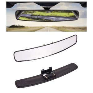 مرايا صالون سيارة تركيب على المريا الاصلية تناسب جميع السيارات ، مع سطح عريض وزاوية واسعة ، اكسسوارات للسيارات ( كود :8286)