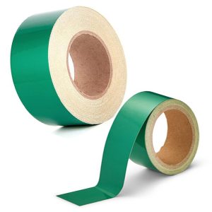 شريط لاصق فينيل فسفورعاكس لوضع العلامات على الطرق او الحواف او السيارات والدراجات والشاحنات وغيرها (لون اخضر ، طول 5 متر، عرض 5 سم)