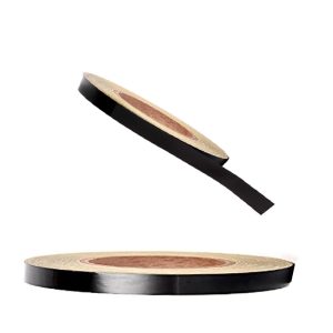 شريط عاكس ذاتي اللصق للسيارات والدراجات والحفلات العامة (لون اسود ، طول 5 متر، عرض 1 سم)