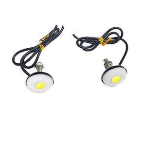 مصابيح باضاءة ليد عالية الطاقة، مصابيح الاضاءة النهارية للضباب اثناء النهار، مصابيح احتياطية خلفية، اكسسوارات السيارات والدراجات النارية ( اضاءة لون اصفر ، كود : 8492)