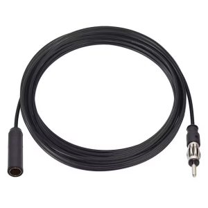 كيبل وصلة قابس DIN كيبل محوري للمركبات والشاحنة ووحدة راس ستيريو السيارة ومشغل استقبال وسائط CD ( طول 4 متر ، كود : 8497 )