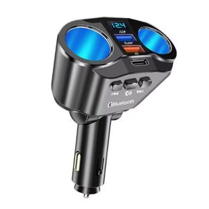 مشترك سيارة ومحول بلوتوث وشاحن موبايل ( الكل فى واحد) متعدد المنافذ والمخارج ( موديل : A9 ، كود : 8544)