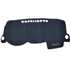 بادة وفرش تابلوة سيارة ، تحافظ على تابلوة السيارة من الاتربة واشعة الشمس ، مناسبة ومتوافقة مع تويوتا كرولا 5 لون اسود