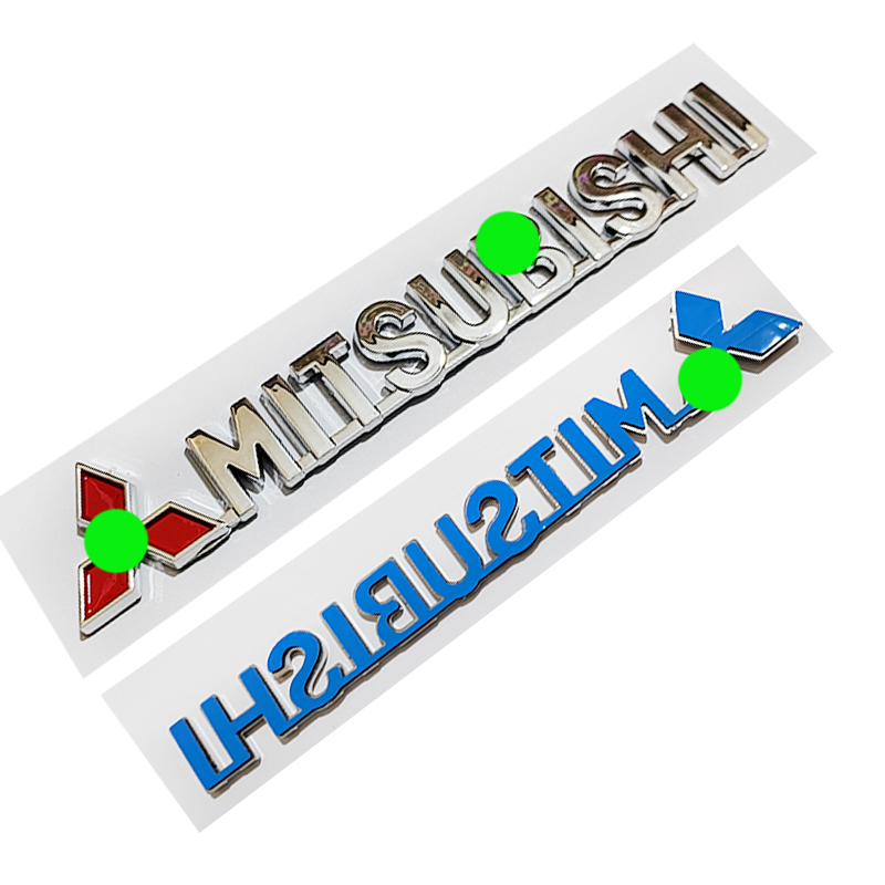 ملصقات وشعارات سيارات ثلاثى الابعاد ، بديل للعلامة المفقودة والتالفة ( ملصق بلاستيك ، متوافقة مع ميتسو؟ -/؟ بيشى ، مقاس 17* 3 سم ، كود : 8713) 3 ملصقات وشعارات سيارات ثلاثى الابعاد ، بديل للعلامة المفقودة والتالفة ( ملصق بلاستيك ، متوافقة مع ميتسو؟ -/؟ بيشى ، مقاس 17* 3 سم ، كود : 8713) - الصورة 3