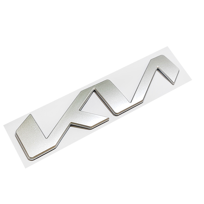 علامة شعار سيارة ثلاثى الابعاد لصق ( علامة  كيا ، ملصق بلاستيك ، مقاس 17* 4سم ، كود : 8720)