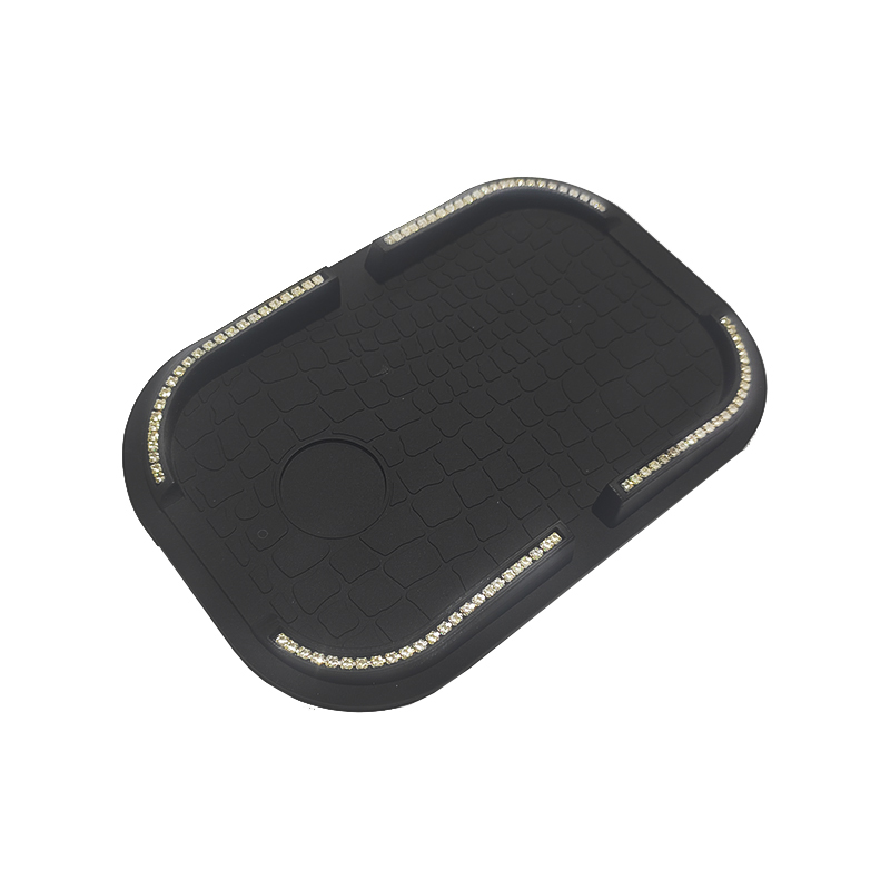 قاعدة لاصقة لتابلوه السيارة مضادة للانزلاق لحمل الهاتف والاكسسوارات الداخلية ( بادة سيليكون مقاس 18*12 سم ، كود : 8725)