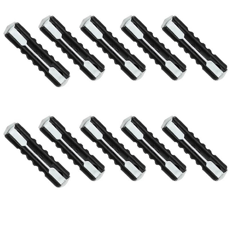 بطاقة فيوز سيارة واجهزة منزلية وغيرها مجموعة بديلة للسيارات الصغيرة والشاحنات والقوارب ( فيوز عضم ايطالى - 8 امبير - عدد 10 قطع )