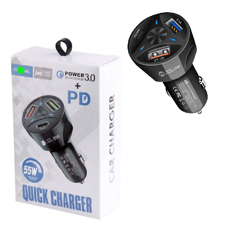 شاحن سريع تصميم مضاد للانزلاق، أكثر سلاسة وسرعة في الإدخال والسحب.