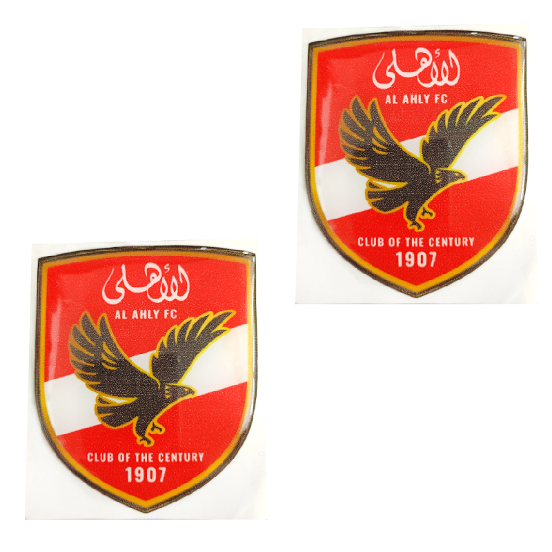 استيكر شعار النادى الاهلى للسيارات واللاب توب و الهاتف المحمول و البلاي ستيشن والدراجة النارية والأمتعة وغيرها ( بارز لصق ، مقاس : 9 * 7 سم ، عدد 2 قطعة ، كود: 8956) 5 استيكر شعار النادى الاهلى للسيارات واللاب توب و الهاتف المحمول و البلاي ستيشن والدراجة النارية والأمتعة وغيرها ( بارز لصق ، مقاس : 9 * 7 سم ، عدد 2 قطعة ، كود: 8956) - الصورة 5