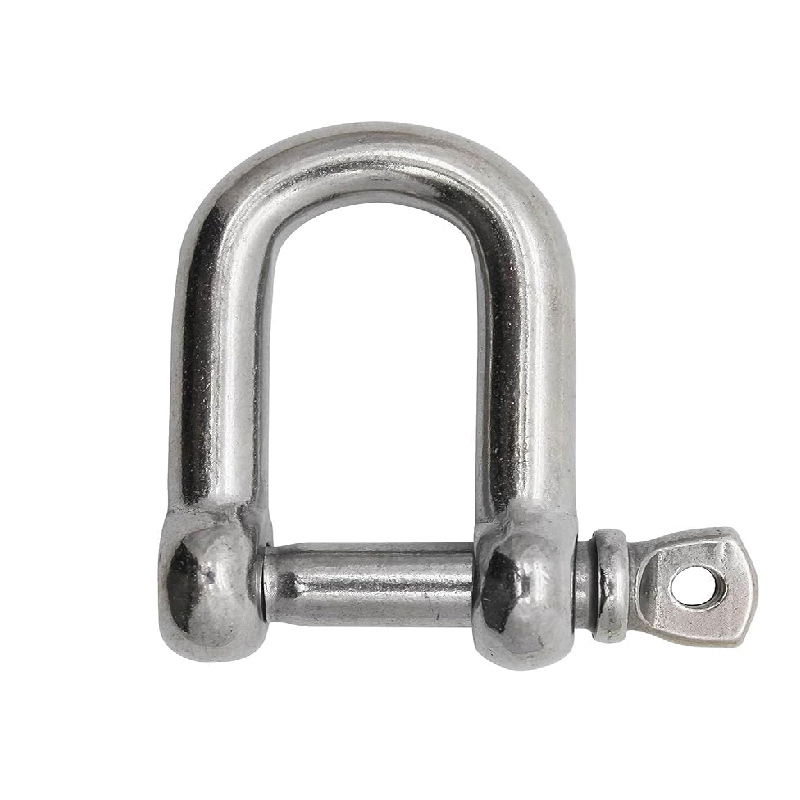 قفل حلقي حرف D ، من الستانلس ستيل للبناء شديد التحمل , وسحب المركبات والربط والتعليق (قطعة واحدة ، M16 ، كود : 9020)