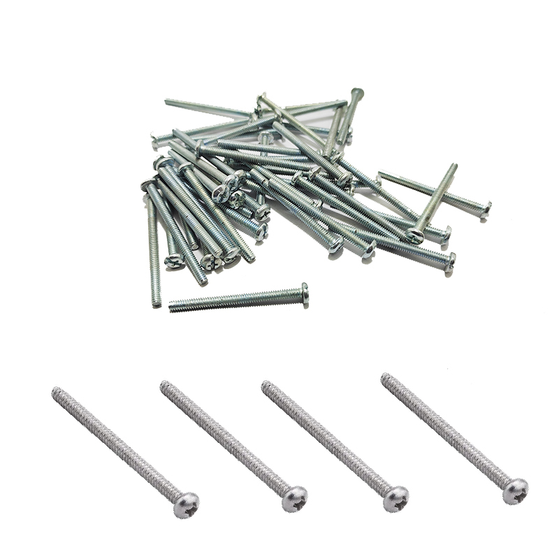 مسمار مسطح غاطس ربط متعددة الاستخدامات (عدد 12 قطعة ، راس مفك ، مقاس M6 ، طول 4 سم ، كود : 9027)