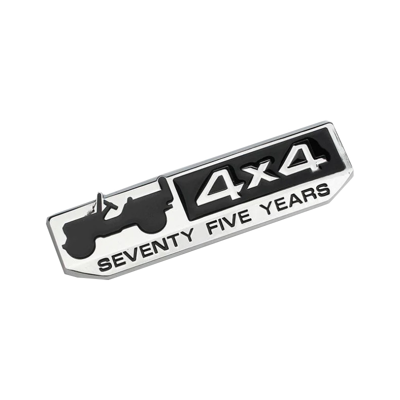 ملصق ثلاثي الابعاد للسيارات والشاحنات وسيارات الدفع الرباعي ( متوافق مع 4x4 ، مقاس : 13.5*4 سم ، كود: 9042)