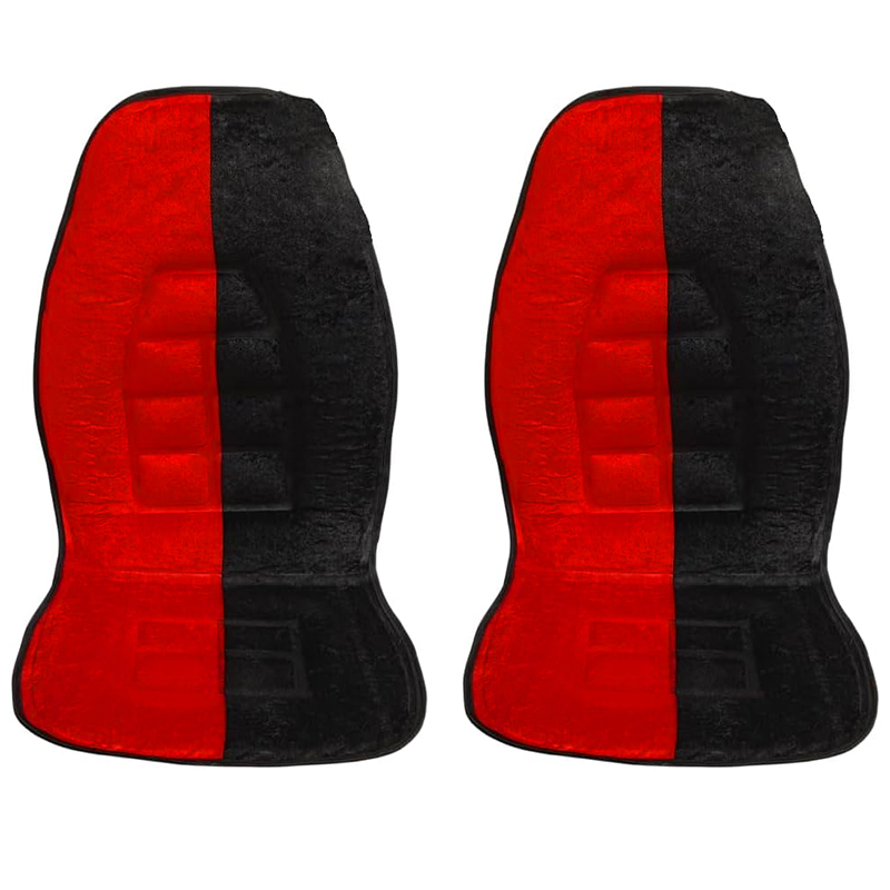 طقم عرقات ، أغطية مقاعد للسيارة ، تصميم عصرى ( مادة : شامواة ، عدد 2 قطعة ، كود : 9117)