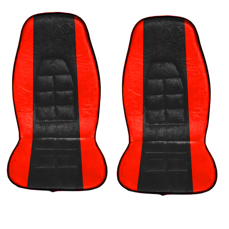 طقم عرقات ، أغطية مقاعد للسيارة ، تصميم عصرى ( مادة : شامواة ، عدد 2 قطعة ، كود : 9118)