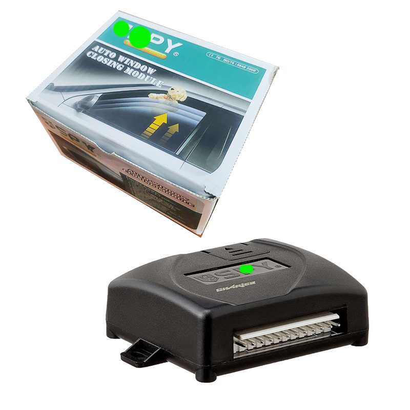 جهاز رفع زجاج السياراة أوتوماتيكيا بعد قفلها متوافق مع جميع أنواع السيارات ( سباي ، 4 باب ، كود : 9372)