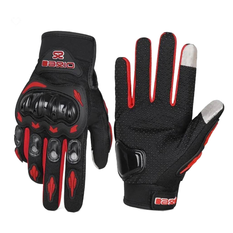 جوانتي ركوب الدراجات مضادة للانزلاق للرجال والنساء، مناسبة لشاشات اللمس ومقاومة للرياح لركوب الدراجات والمشي لمسافات طويلة والتسلق والأنشطة الخارجية ( مقاس XL - كود : 9451)