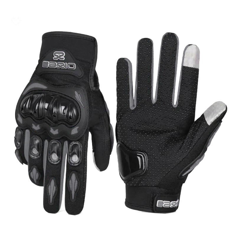 جوانتي ركوب الدراجات مضادة للانزلاق للرجال والنساء، مناسبة لشاشات اللمس ومقاومة للرياح لركوب الدراجات والمشي لمسافات طويلة والتسلق والأنشطة الخارجية ( مقاس XXL - كود : 9455)