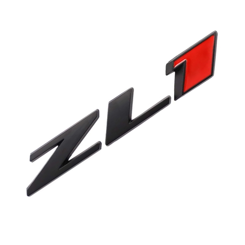 ملصق ستيكر علامة شعار سيارة ثلاثى الابعاد بديل اساسى لشارة السيارة (كامارو ZL1 ، قطعة واحدة ، مقاس 14.5*2 سم ، كود: 9519)