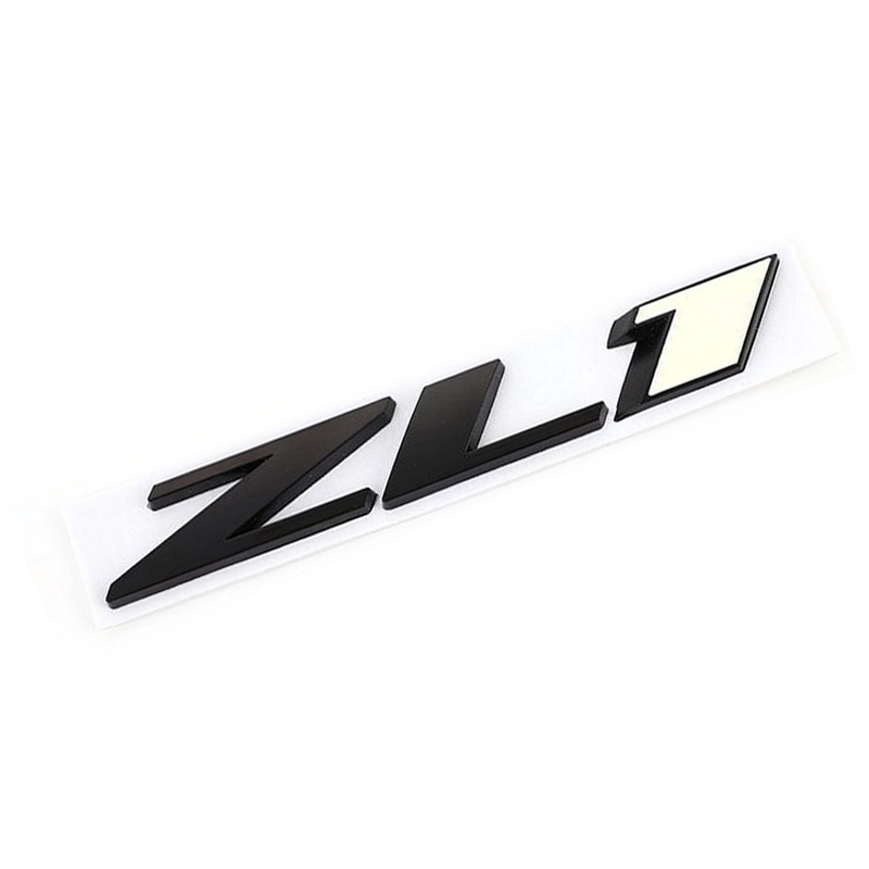 ملصق ستيكر علامة شعار سيارة ثلاثى الابعاد بديل اساسى لشارة السيارة (كامارو ZL1 ، قطعة واحدة ، مقاس 14.5*2 سم ، كود: 9520)