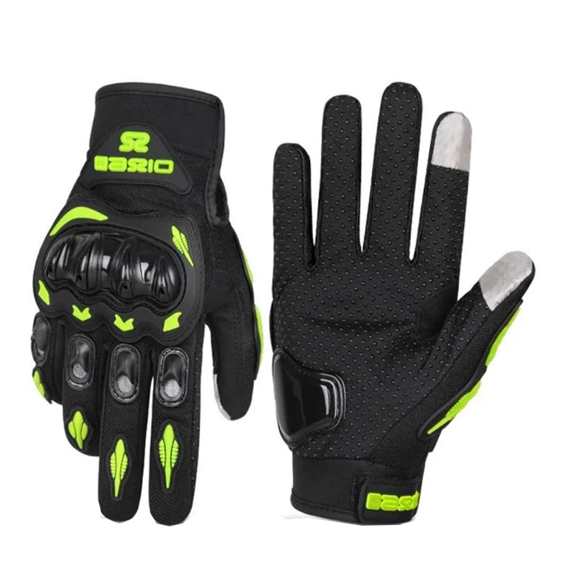 جوانتي ركوب الدراجات مضادة للانزلاق للرجال والنساء، مناسبة لشاشات اللمس ومقاومة للرياح لركوب الدراجات والمشي لمسافات طويلة والتسلق والأنشطة الخارجية ( مقاس XL - كود : 9525)