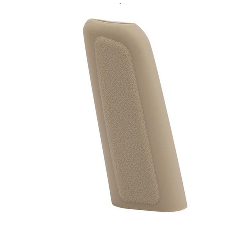 غطاء لمقبض الفرامل من السيليكون الناعم مضاد للانزلاق للسيارة مناسب لمقبض الفرامل اليدوي والإلكتروني - لون بيج