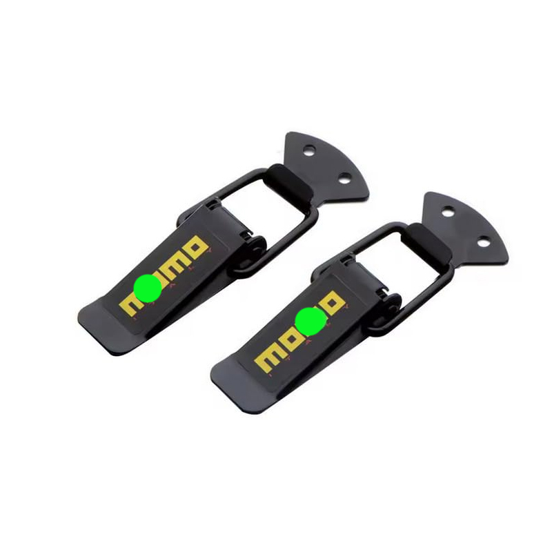 كابر تريد اكسسوارات سيارات 2 قفل مشبك تثبيت معدني مناسب لتثبيت اكصدام السيارة الامامي والخلفي والرفرف مناسب لجميع انواع السيارات (متوافق مع مومو ، 2 قطعة ، مقاس 7.5 سم ، كود: 9683)