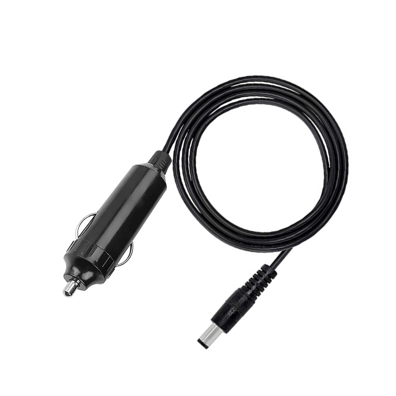 كابل طاقة لشاحن سيارة يتم توصيله بمقبس ولاعة السجائر (12/24 فولت) لتشغيل أجهزة إلكترونية مختلفة مثل الكاميرات، الشاشات، أو المكنسة الكهربائية ( كود: 9848)