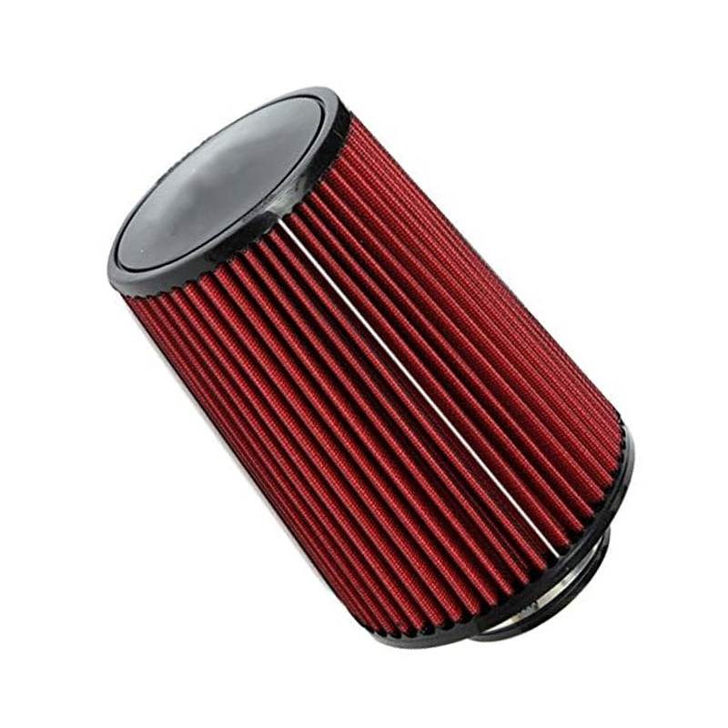 فلتر هواء رياضى بمشبك متعدد الاستخدامات ، فلتر بديل عالي الأداء، وقابل للغسيل(فتحة: 3 بوصة ، مقاس كبير : 24 سم ، لون احمر KN ، كود : 9857)