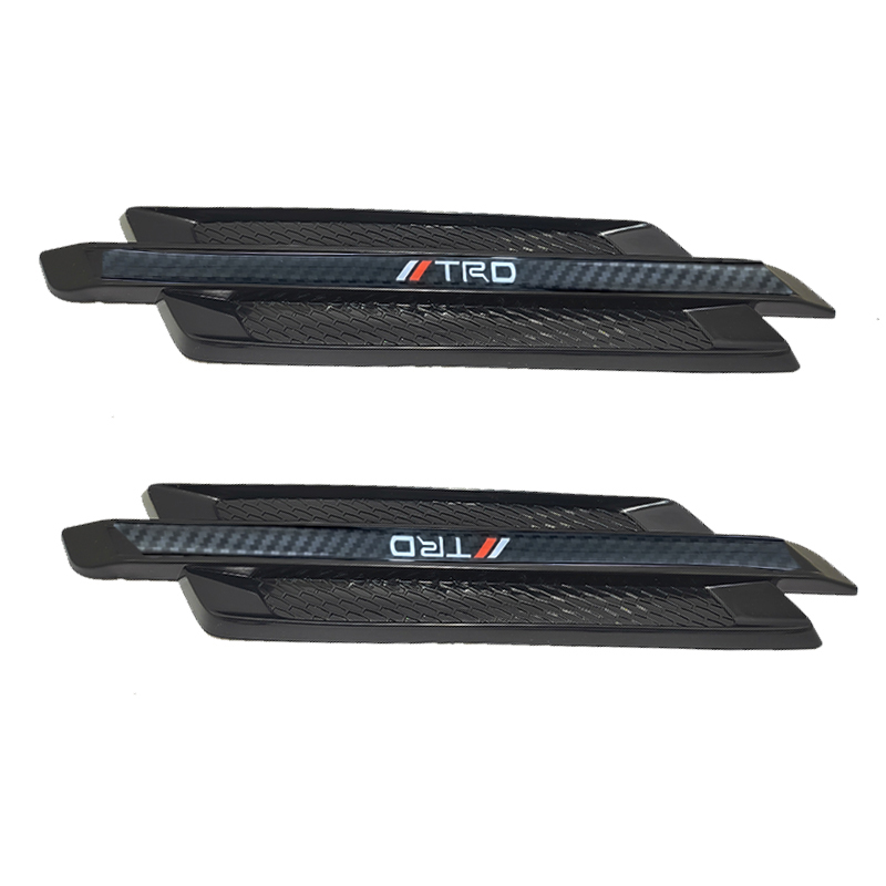 ملصق الديكور العالمي لشبكة الحاجز العالمي ، غطاء تنفيس خارجي(مناسب ومتوافق مع تويوتا TRD ، عدد 2 قطعة ، كود 9879)