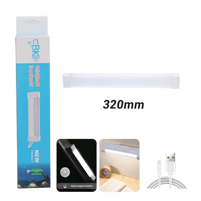 مصباح وكشاف طوارئ بقدرة 40 واط، يعمل بالشحن عبر منفذ USB، ويتميز بتصميم محمول وعملي (32*2 سم ، اضاءة ابيض ، كود:9905) 7 مصباح وكشاف طوارئ بقدرة 40 واط، يعمل بالشحن عبر منفذ USB، ويتميز بتصميم محمول وعملي (32*2 سم ، اضاءة ابيض ، كود:9905) - الصورة 7
