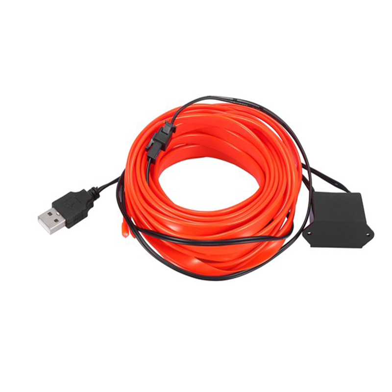 شريط إضاءة محيطية LED مرن ومقاوم للماء للسيارات والحفلات، يعمل عبر منفذ USB( اضاءة لون احمر ، منفذ USB ، طول 3 متر، كود: 2610) 3 شريط إضاءة محيطية LED مرن ومقاوم للماء للسيارات والحفلات، يعمل عبر منفذ USB( اضاءة لون احمر ، منفذ USB ، طول 3 متر، كود: 2610) - الصورة 3